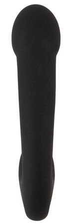 Черный силиконовый вибратор G & P-Spot Vibrator - 16,8 см.